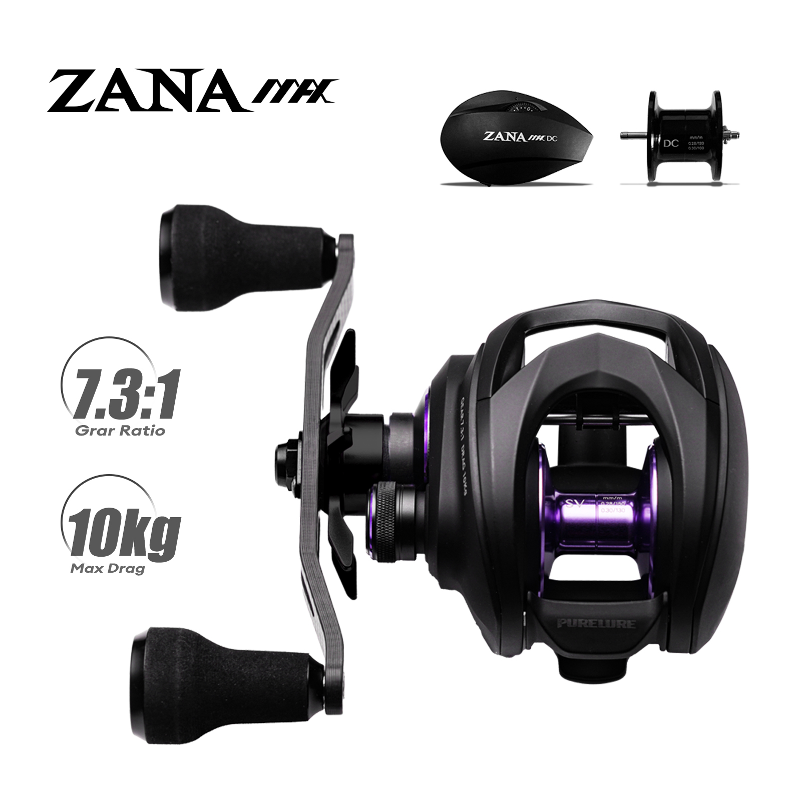 PURELURE ZANA MAX 10KG SV+DC D - đánh giá và giá Daiwa Reel Bg