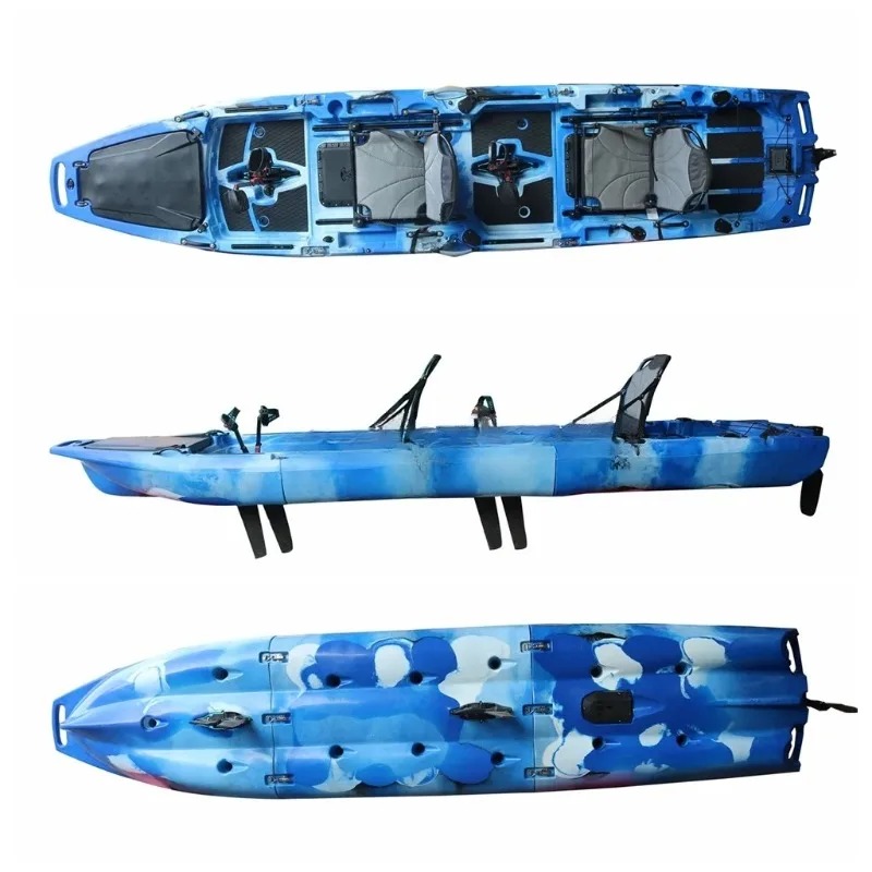 2-Seater Sit-on-Top Modular Pe - đánh giá và giá Fishing Kayak Sit In