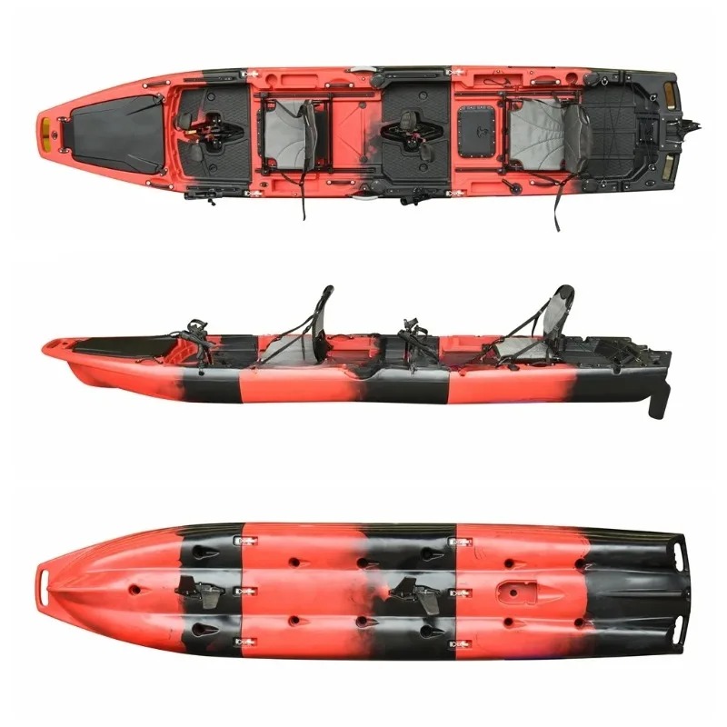 2-Seater Sit-on-Top Modular Pe - đánh giá và giá Fishing Kayak Sit In