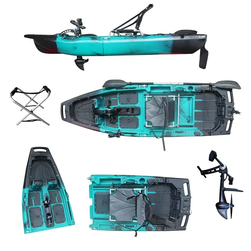 Popular 1 Person HDPE/PE Sit-O - đánh giá và giá Fishing Kayak Sit In