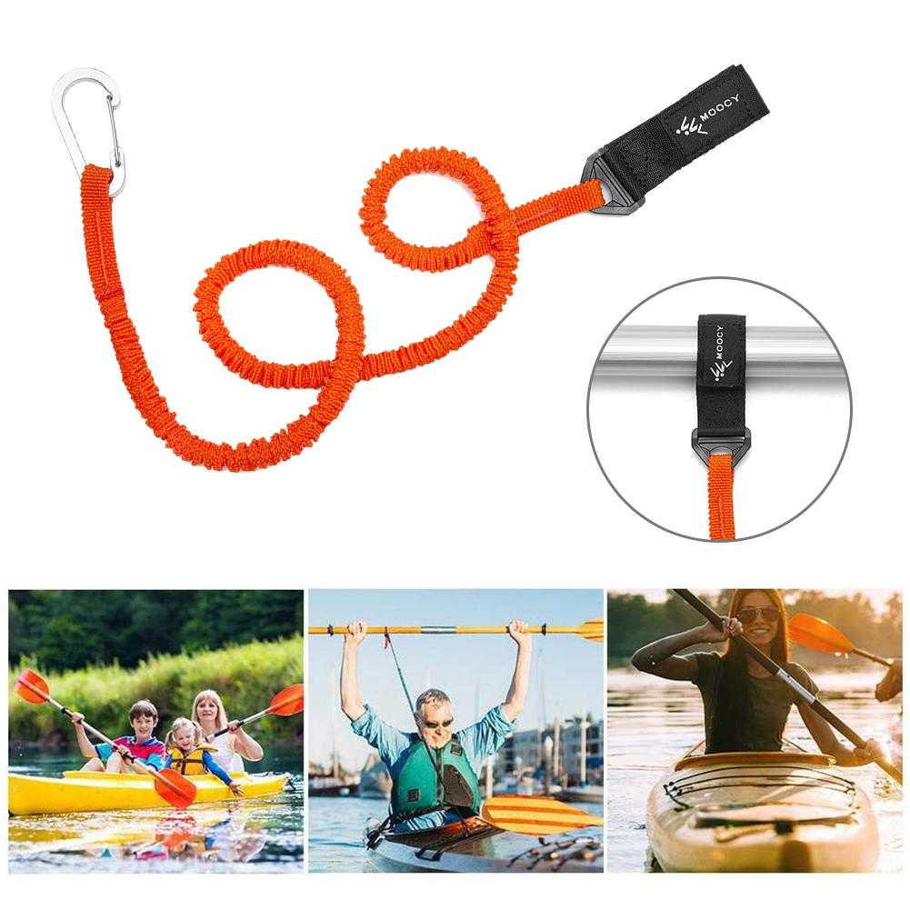 5-1PCS Elastic Kayak Canoe Pad - đánh giá và giá Fishing Kayak Paddle Leash