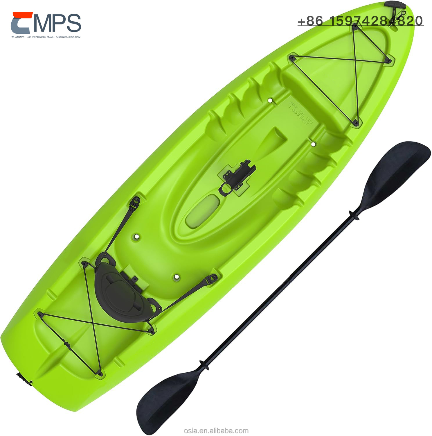 Outdoors Hard Plastic Fishing  - đánh giá và giá Fishing Kayak Sit In