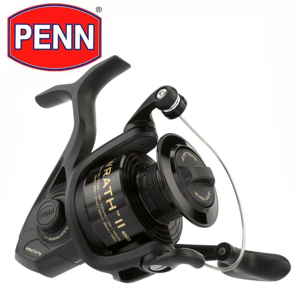 PENN WRATH II Spinning Reel 25 - đánh giá và giá Daiwa Reel Bg