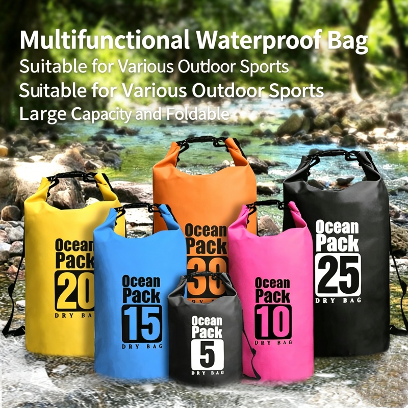 Swimming Waterproof Dry Bag 5L - đánh giá và giá Fishing Kayak Storage Bag