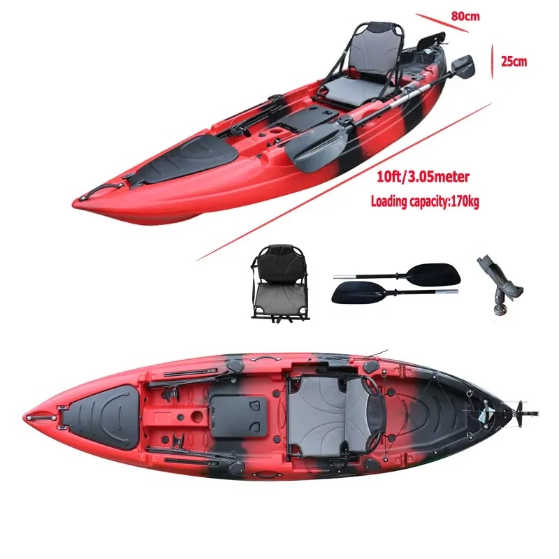 10ft Single Seat Sit on Fishin - đánh giá và giá Fishing Kayak Sit In