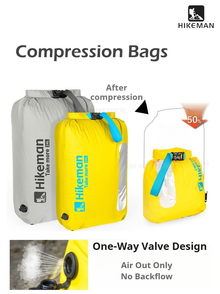 HIKEMAN Vacuum Compression Bag - đánh giá và giá Fishing Kayak Storage Bag