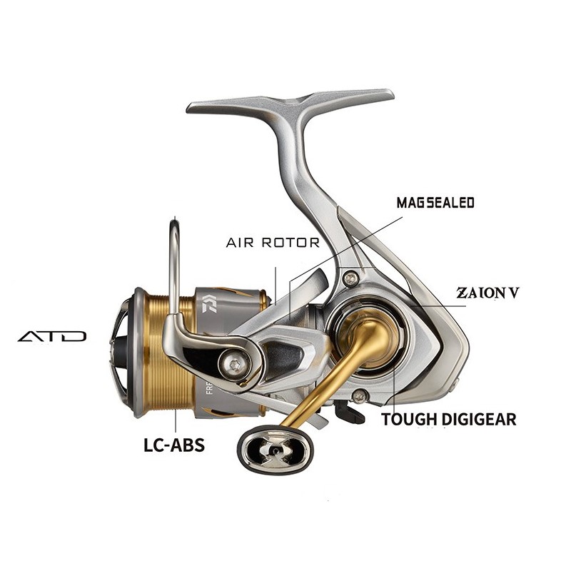 DAIWA 21 FREAMS LT Spinning Fi - đánh giá và giá Daiwa Reel Fuego