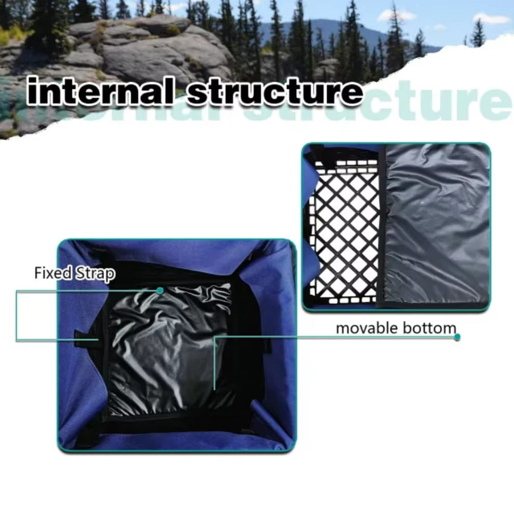 Riverruns Kayak Crate Bag Dura - đánh giá và giá Fishing Kayak Crate