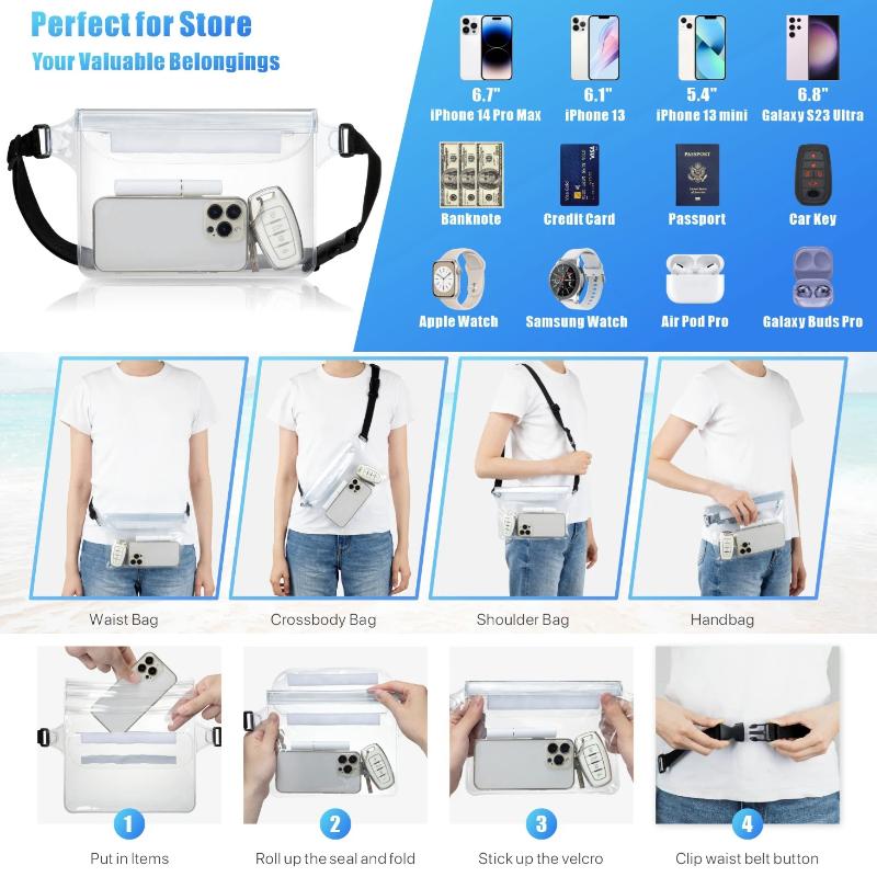Adjustable Waist Waterproof Ph - đánh giá và giá Fishing Kayak Storage Bag